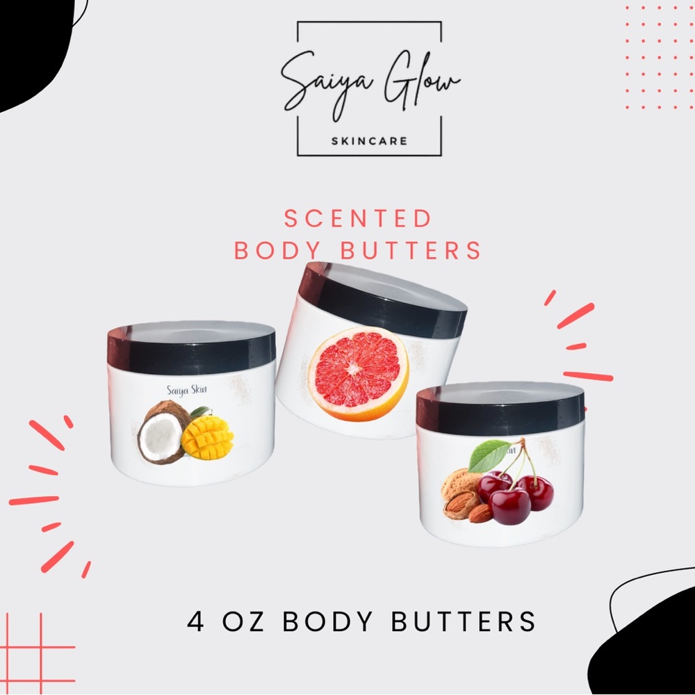 ADD ON - SCENTED 4oz BODY BUTTER 🧡 by SAIYA GLOW